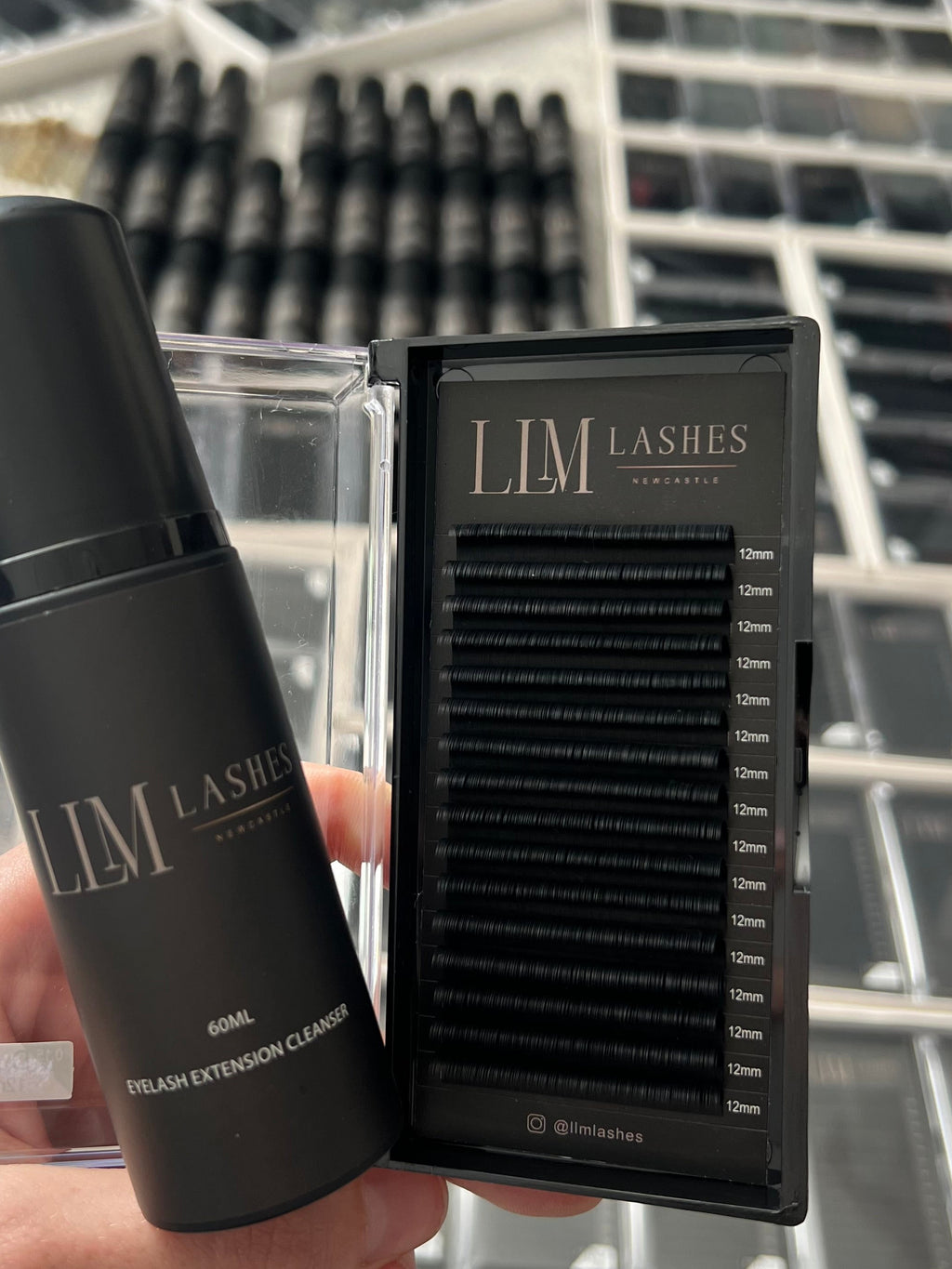 LLM 0.05 single length lash trays (16 rows)